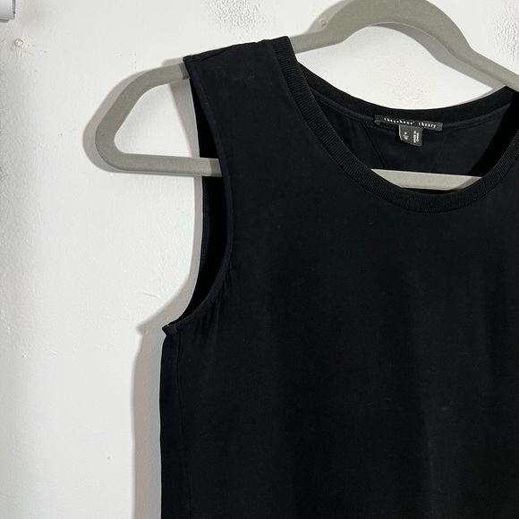 Theory black silk camisole - Picture 2 of 6